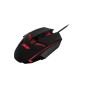 Acer Nitro Mouse (NMW120) Optisk Kabling Sort Rød